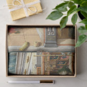 受胎告知、聖エミディウスとUFO by Crivelli 薄葉紙 (ギフト)