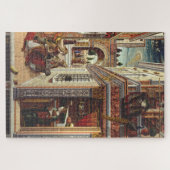 受胎告知、聖エミディウス ジグソーパズル (横)