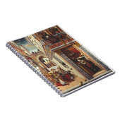 受胎告知、聖エミディウス ノートブック (右側)