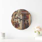 受胎告知、聖エミディウス ラージ壁時計 (ホーム)