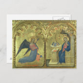 受胎告知、詳細の描写 ポストカード (正面/裏面)