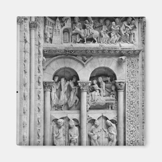 受胎告知、面会、崇拝魔法 マグネット (正面)