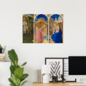 受胎告知、1426年Fra Angelico著 ポスター (ホームオフィス)