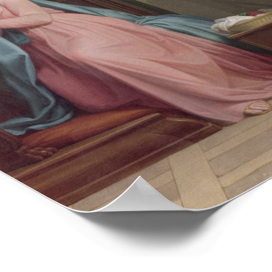 受胎告知, 1859 ポスター (角)