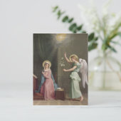 受胎告知， 1859 ポストカード (スタンド正面)