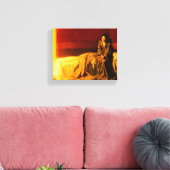 受胎告知， 1898 by Henry Ossawa Tanner キャンバスプリント (インサイチュ (リビング))