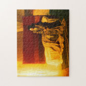 受胎告知, 1898 by Henry Ossawa Tanner ジグソーパズル (縦)