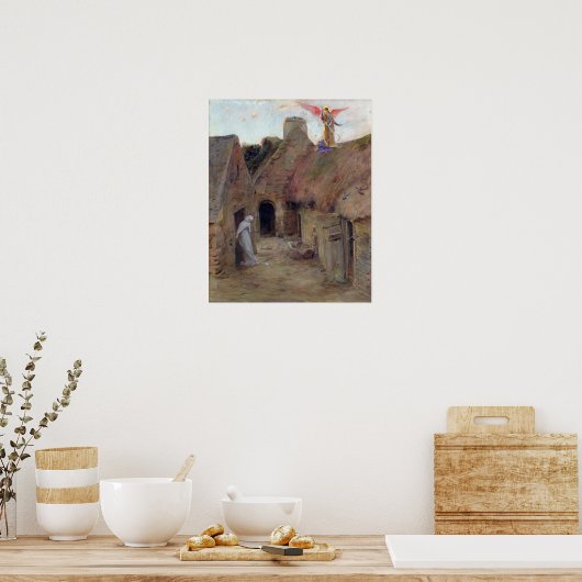 受胎告知， 1908 ポスター (キッチン)