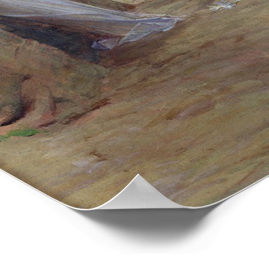 受胎告知， 1908 ポスター (角)