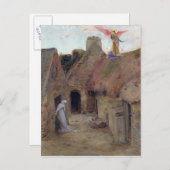 受胎告知， 1908 ポストカード (正面/裏面)