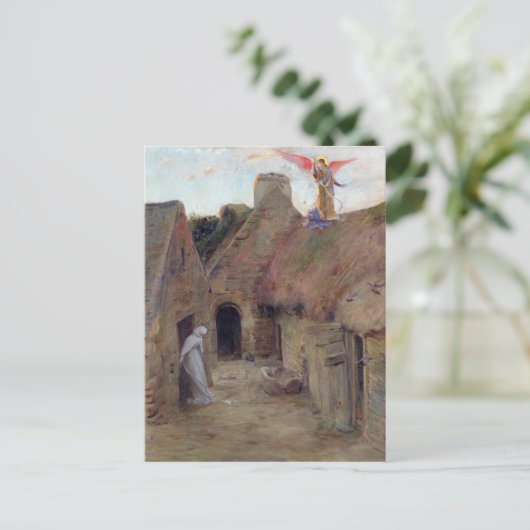 受胎告知， 1908 ポストカード (スタンド正面)