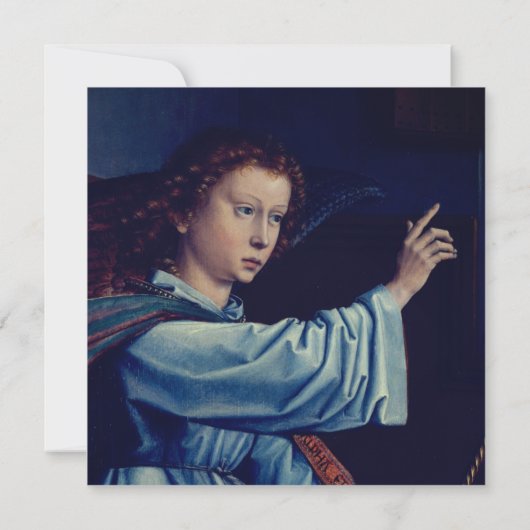 受胎告知 – by Gerard David, 1506 (裏面)