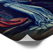 受胎告知 – by Gerard David, 1506 ポスター (角)