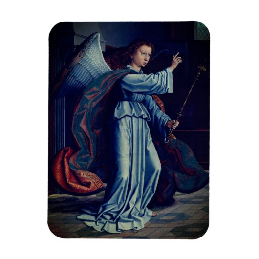 受胎告知 – by Gerard David, 1506 マグネット (縦)