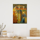 受胎告知、c.1423-24 ポスター (キッチン)