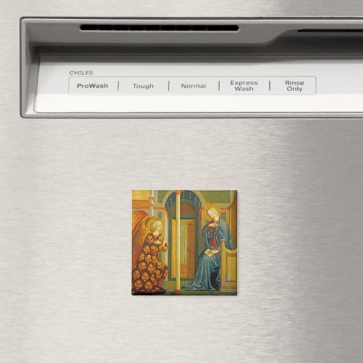 受胎告知、c.1423-24 マグネット (インサイチュ (食洗機))