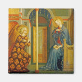 受胎告知、c.1423-24 マグネット (正面)