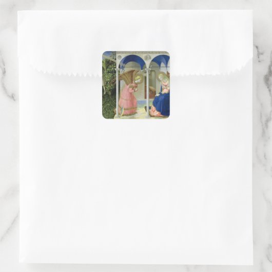 受胎告知， c.1430-32 スクエアシール (バッグ)