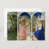 受胎告知, c.1430-32 ポストカード (正面/裏面)