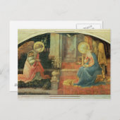 受胎告知， c.1450-3 ポストカード (正面/裏面)