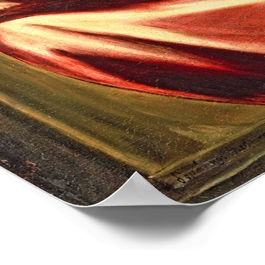 受胎告知， c.1595-1600 ポスター (角)