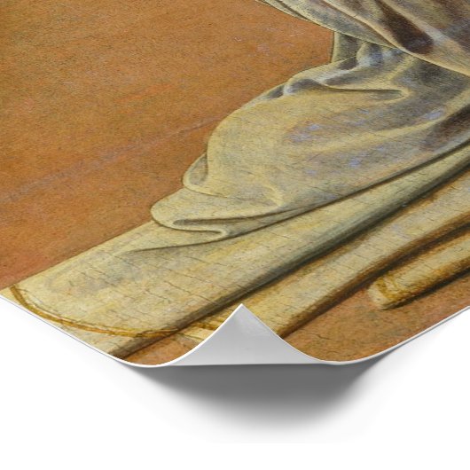 受胎告知 – Filipino Lippiファインアートポスター ポスター (角)