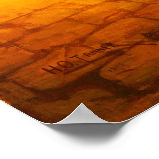 受胎告知 – Henry Ossawa Tanner ポスター (角)