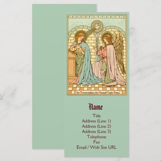 受胎告知(RLS 04) (正面/裏面)