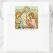 受胎告知(RLS 04) スクエアシール (バッグ)