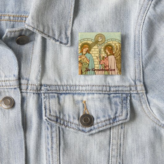 受胎告知(RLS 04) 缶バッジ (インサイチュ)