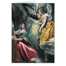 受胎告知byエルグレコ