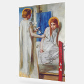 受胎告知byダンテガブリエルロセッティ アクリルサイン (傾斜)