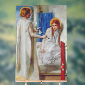 受胎告知byダンテガブリエルロセッティ アクリルサイン (ニュートラル)