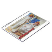 受胎告知byダンテガブリエルロセッティ ノートブック (左側)