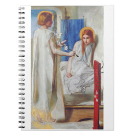 受胎告知byダンテガブリエルロセッティ ノートブック