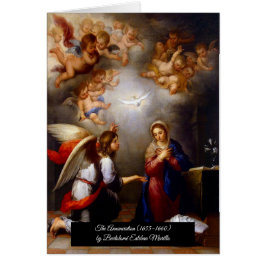 受胎告知byバルトロメエステバン・ムリロ