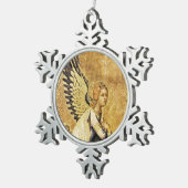 受胎天使 スノーフレークピューターオーナメント (右)