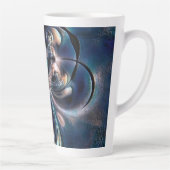 受胎 カフェラテマグ (右)