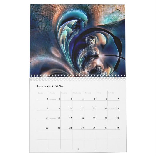 受胎 カレンダー (2月 2026)