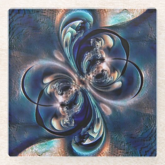 受胎 ガラスコースター (正面)