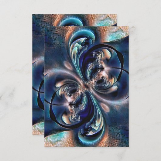 受胎 サンキューカード (正面/裏面)