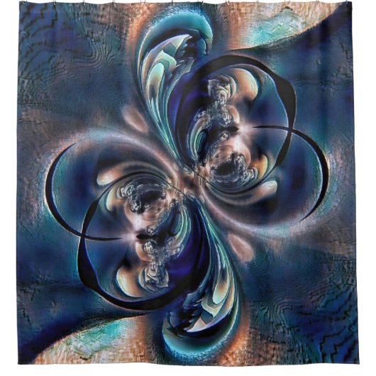 受胎 シャワーカーテン (正面)