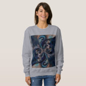 受胎 スウェットシャツ (正面フル)