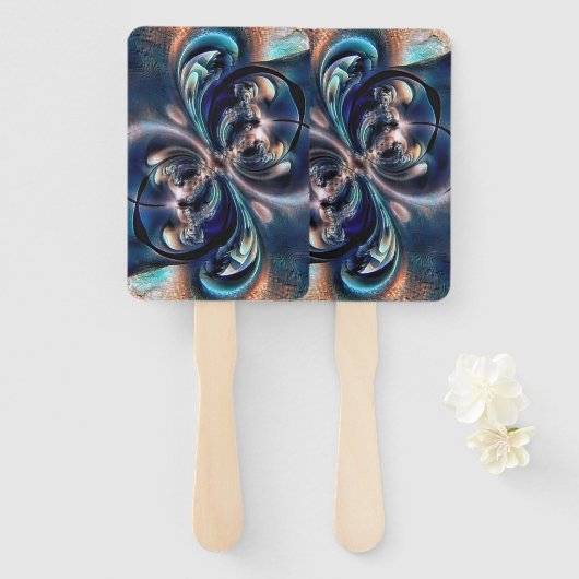 受胎 ハンドファン (正面&裏面)