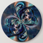 受胎 缶バッジ (正面)