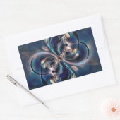 受胎 長方形シール (封筒)