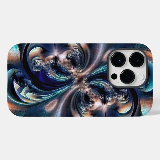 受胎 Case-Mate iPhoneケース (裏面 (横))