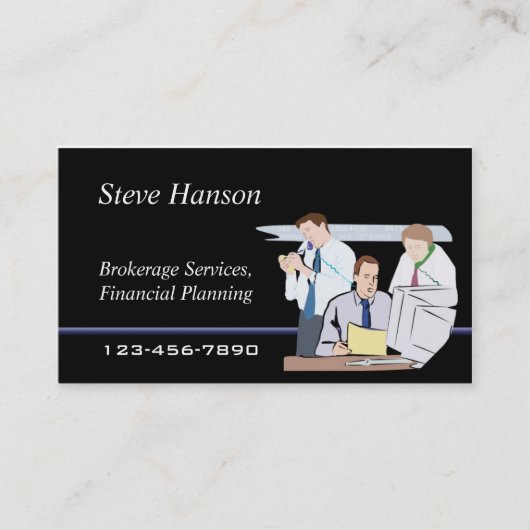 受託会社 名刺 (正面)