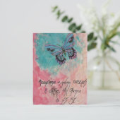 受諾の郵便はがき ポストカード (スタンド正面)