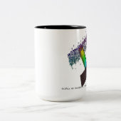 受諾可能な許容誤差間違い段階IIの中では ツートーンマグカップ (中央)